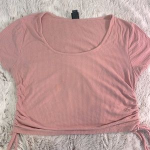 Pink Wild Fable Scrunch Top